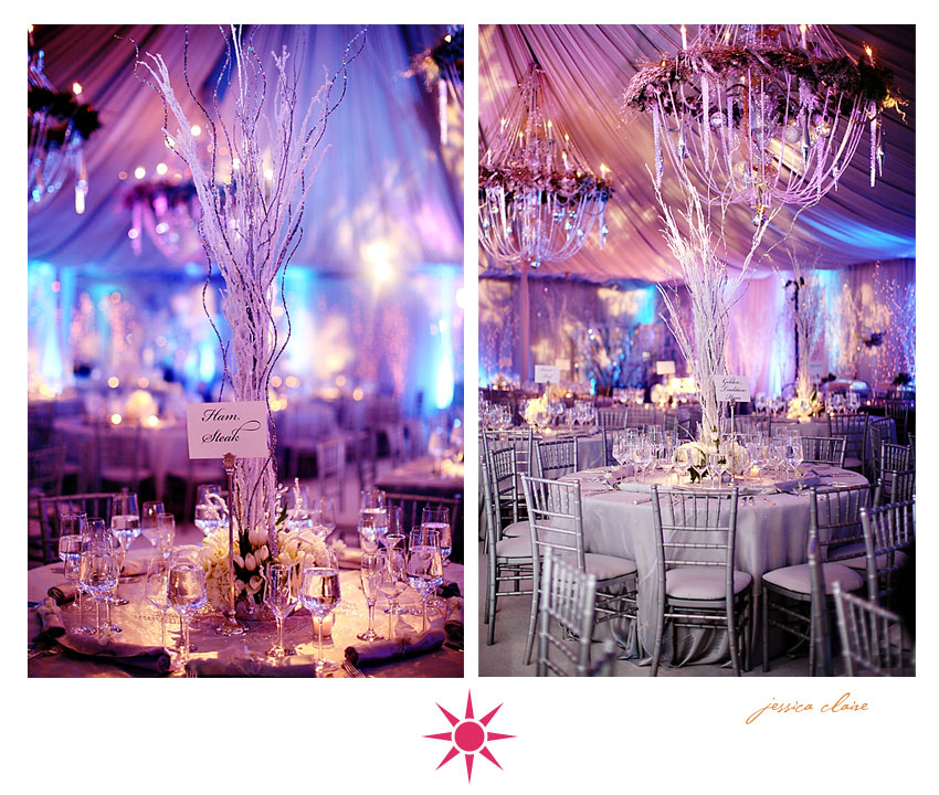 winter wedding ceremony decorations