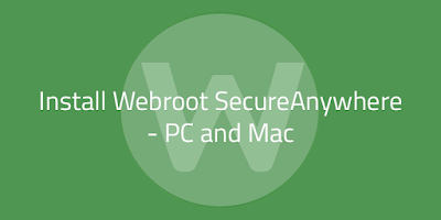 install webroot secureanywhere antivirus