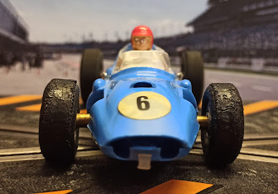 Cooper F1 Scalextric Triang Azul claro