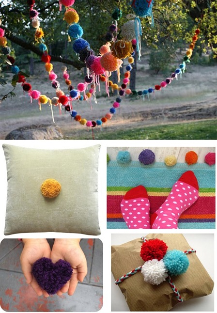pompom lana