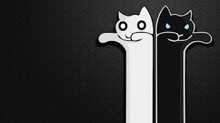 LOL Long Cats Funny White Black Epic HD Wallpaper