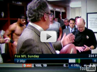 minnesota vikings postgame locker room Visanthe Shiancoe  picture