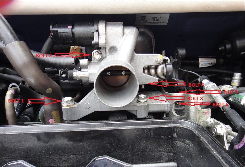 The journey begins: DIY Cleaning Throttle Body
