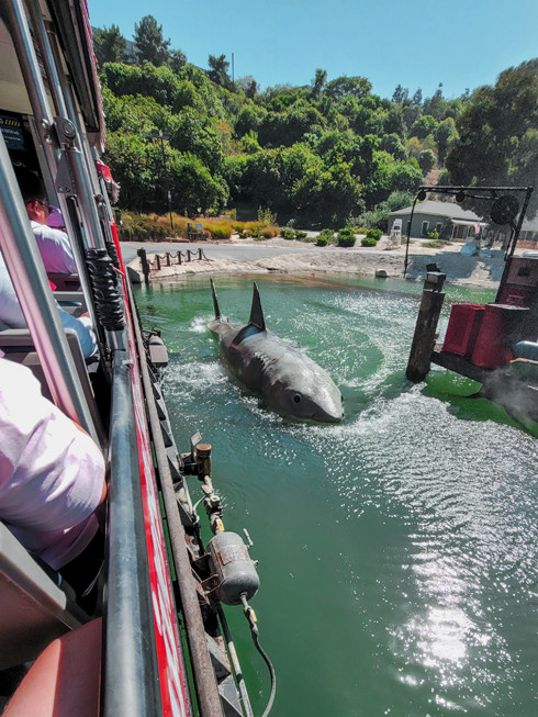 Jaws Universal Studios Hollywood Tram Tour