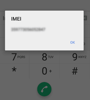 saber imei no android