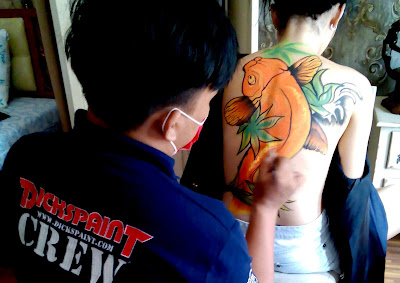 body painting jakarta