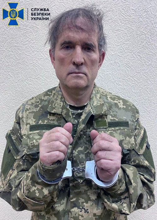 Medvedchuk arrested