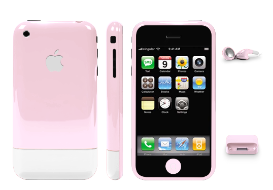 pink iphone