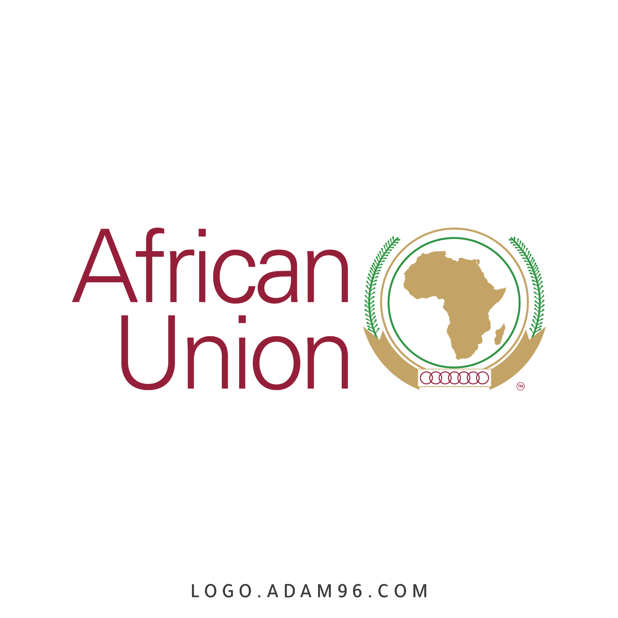 تحميل شعار الاتحاد الافريقي لوجو رسمي Logo African Union PNG