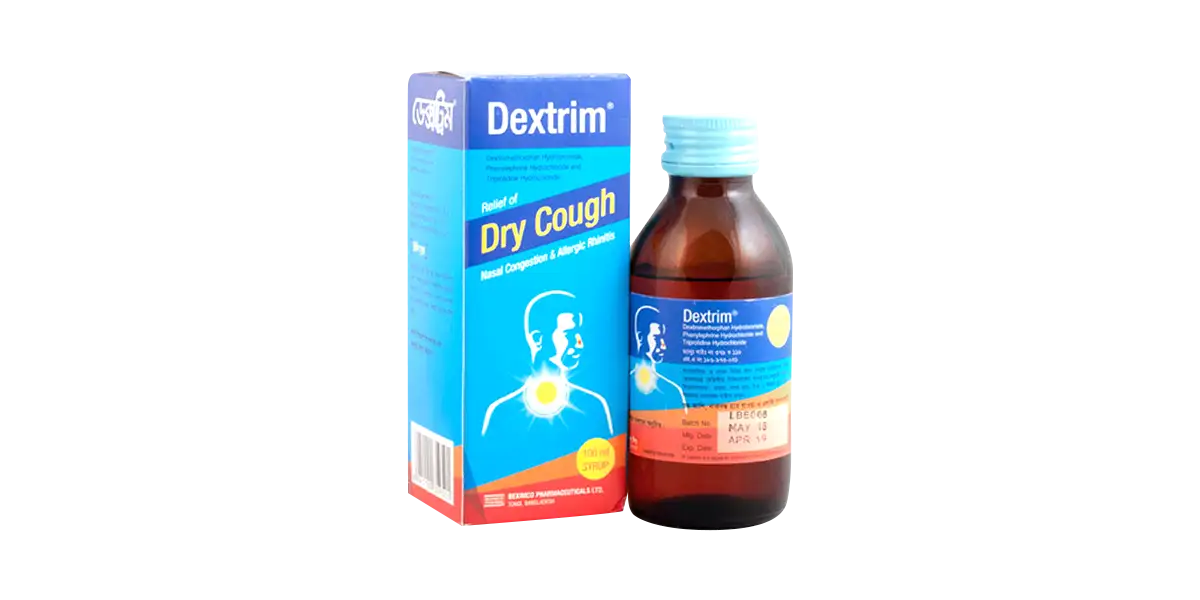 What is the function of Dextrim syrup? Dextrim cough syrup to get 100% relief from any cough, Dextrim syrup for dry cough, Dextrim syrup to liquefy thick phlegm