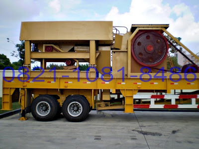 Jual Mobile Stone Crusher  - Jaw PE 600x900