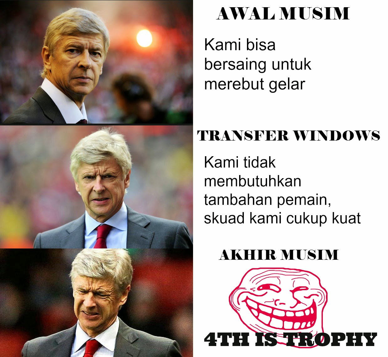 Goonerror KUMPULAN MEME LUCU ARSENAL