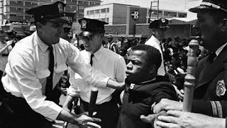 Arrested Civil Rights activist, John Lewis