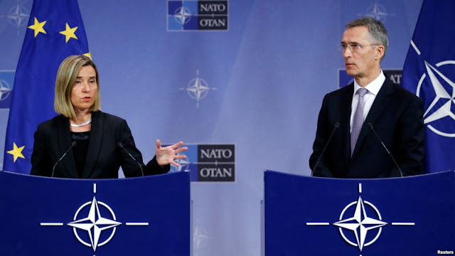 NATO Chief Urges Allies to Maintain Sanctions Against Russia.