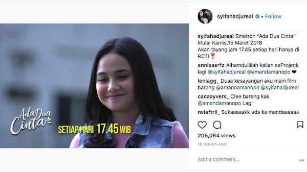 Nama Pemain, Biodata, Dan Foto Pemeran Film Sinetron Ada Dua Cinta RCTI