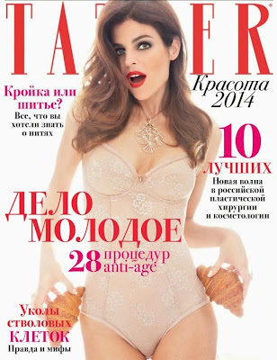 Julia Restoin Roitfeld HQ Pictures Tatler Russia Magazine Photoshoot February 2014