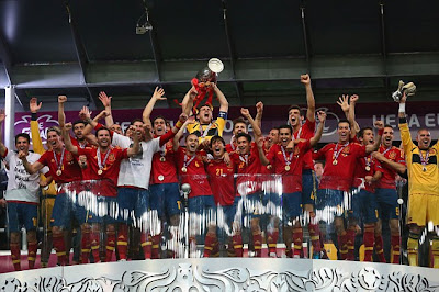 Foto ini Tak Terexpose : Spanyol Juara Euro 2012