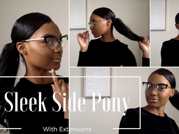 How To Get A Sleek Side Pony With Extensions 