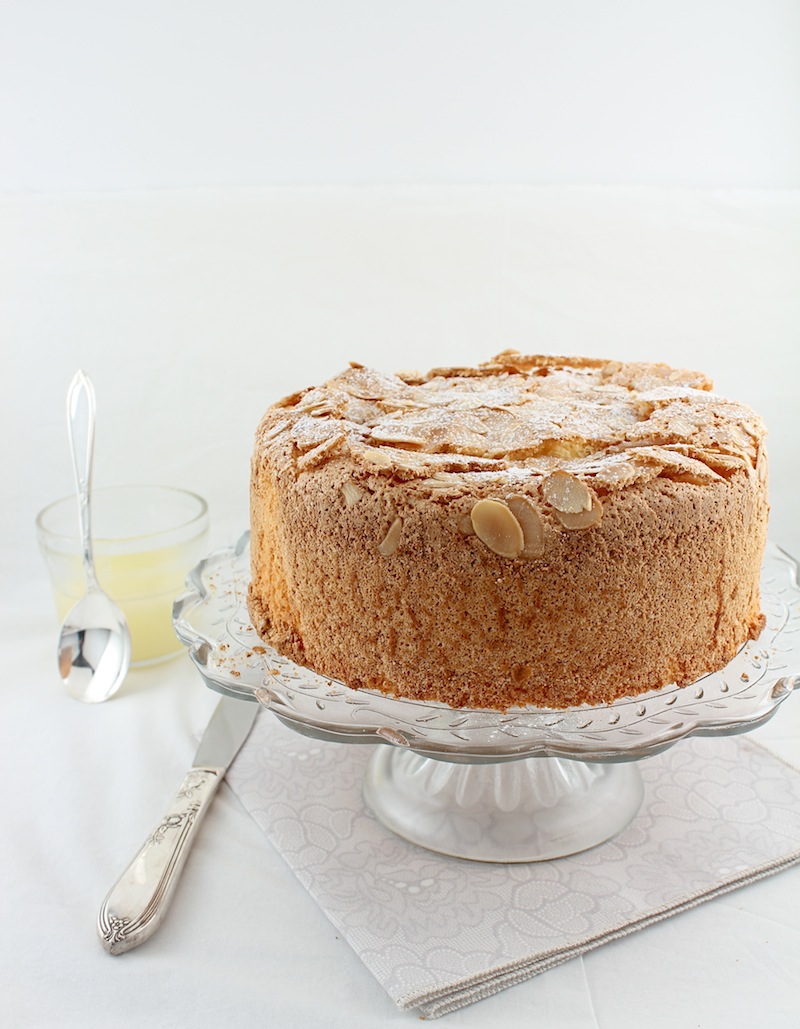 Passover Lemon Almond Sponge Cake with Warm Lemon Sauce ...