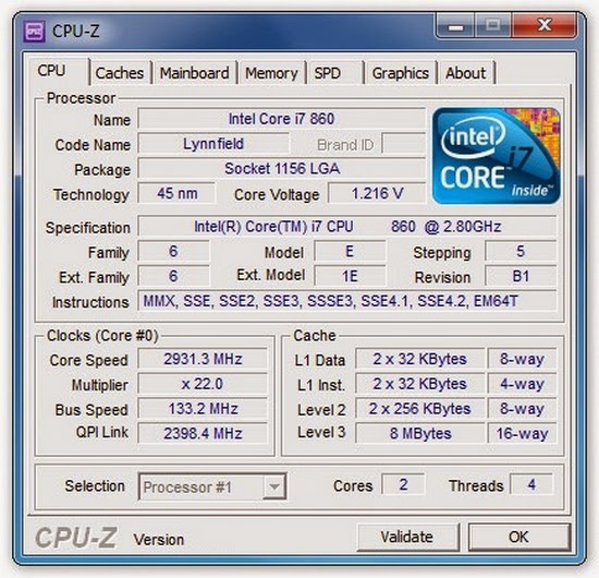  CPU-Z v1.71.1