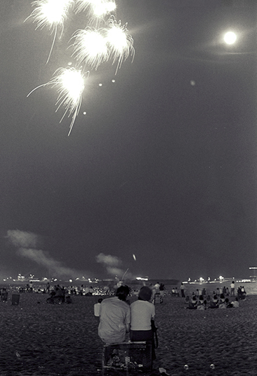 "Coney Island Fireworks" Click for larger view