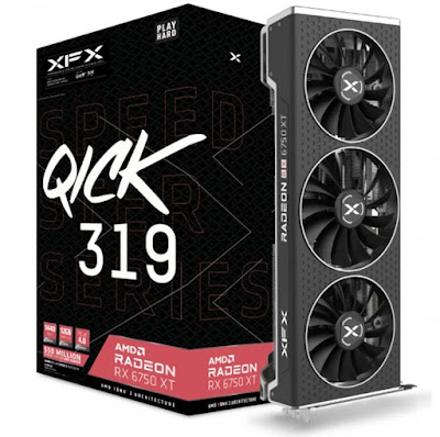 XFX Speedster QICK319 Radeon RX 6750XT Core