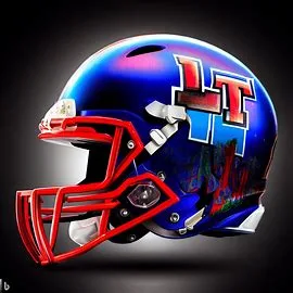 Louisiana Tech Bulldogs Concept Football Helmets