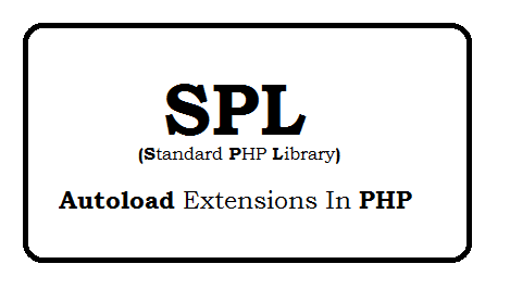 spl autoload extensions in PHP