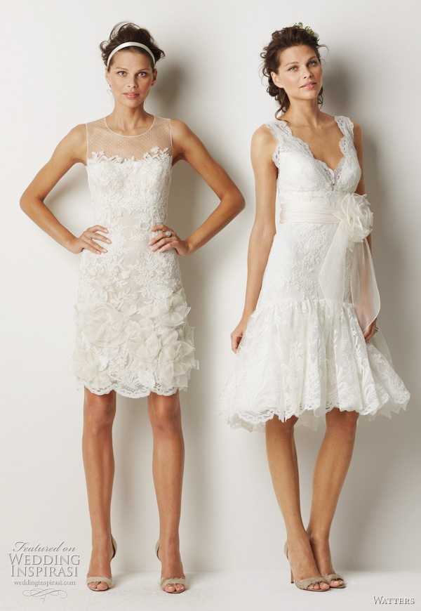 Short Wedding Dresses 2011&