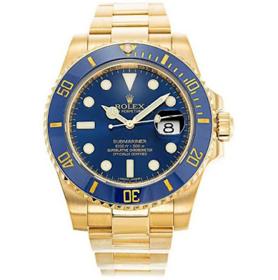 réplique de la montre Rolex Submariner 116618LB