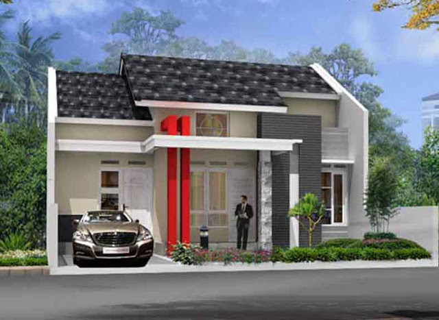 Gambar 60 Model  Rumah  Minimalis  1 Lantai Terbaru 2019 