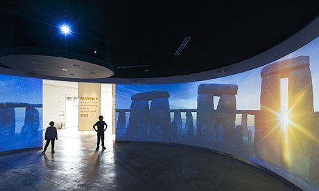 Inside the Visitor Centre at Stonehenge