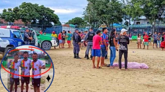 VÍDEO - Jogadores são executados durante partida de futebol em Manaus 