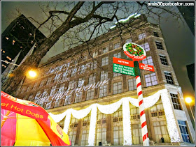 Espectaculo Luces  Fachada del Saks Fifth Avenue