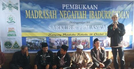 Pembukaan Madrasah Di Kampung Malakabu Papua Barat Oleh 