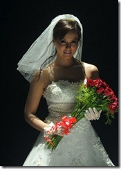 sana khan in hot wedding dress