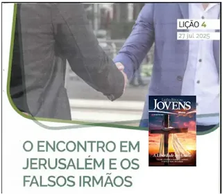Leitura diaria Jovens da Lição 04 -  3° trimestre 2025 cpad