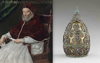 The Tiaras of the Popes: Pope Gregory XIII (+1585)