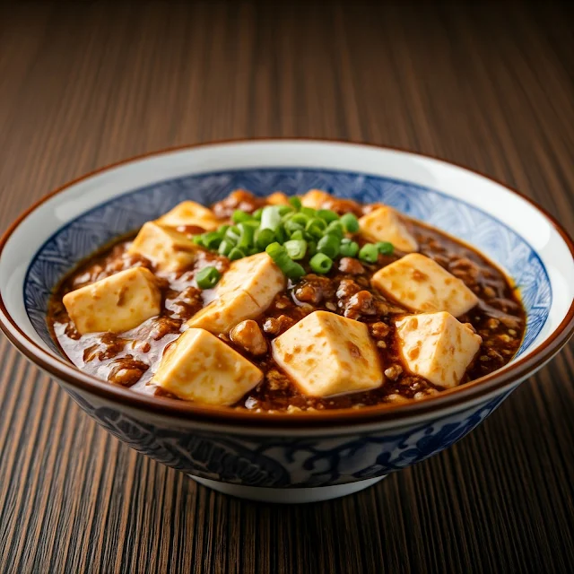 Rezept Mapo Tofu, chinesischer Eintopf mit Tofu und Hackfleisch