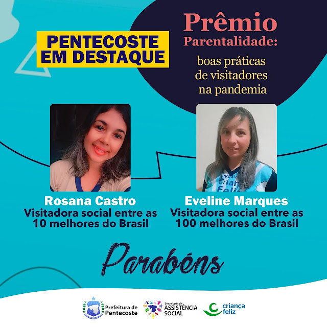 Pentecoste conquista 2 das 100 melhores práticas de visitas domiciliares do Brasil durante a pandemia