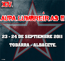 Apunto de comenzar el festival Aupa Lumbreiras