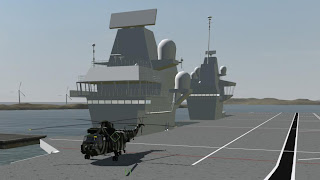 arma2のクイーン・エリザベス級航空母艦の開発中画像が公開