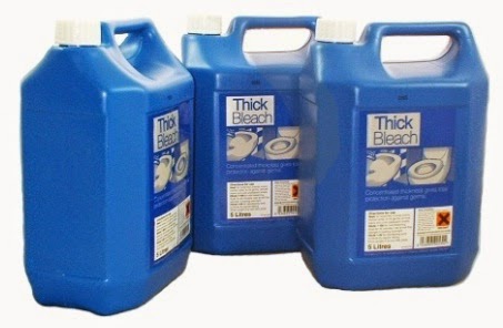 36 x 5 Litre Bottles of Professional Industrial Cleaning Bleach