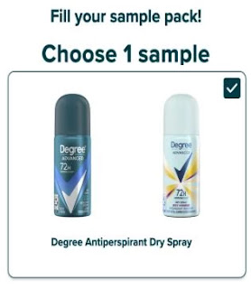 Grab your FREE Sample of Degree Today