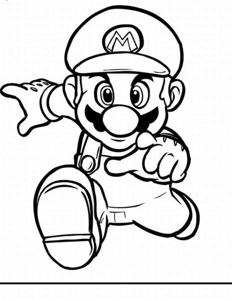 Super Mario Brothers Coloring Pages 5