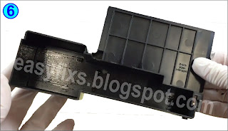 How to replace the waste ink pad on the Epson L485, L486 - 06