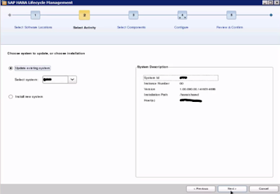 SAP HANA Installation Steps (Part 1)