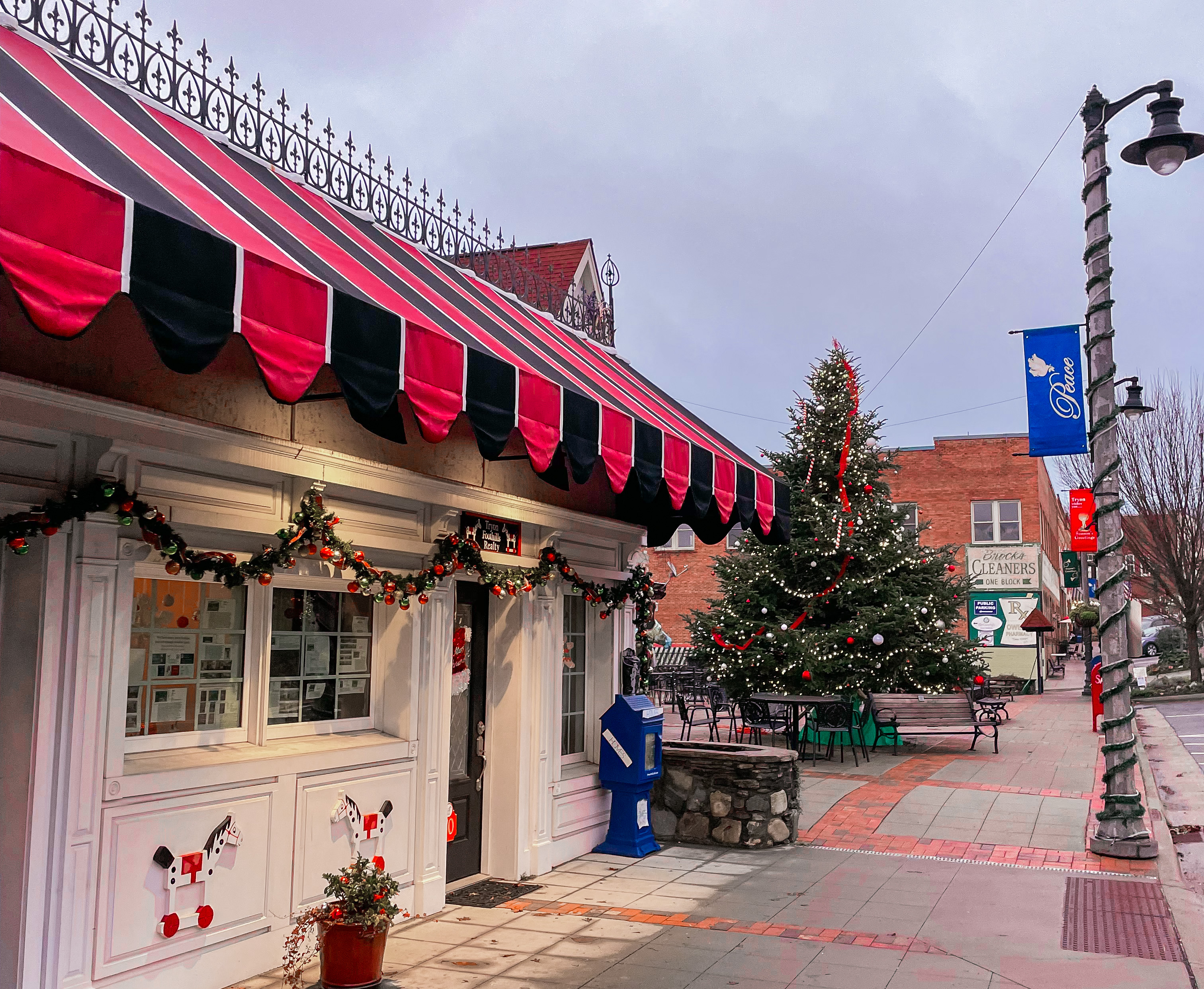 Downtown Tryon Lights, NC