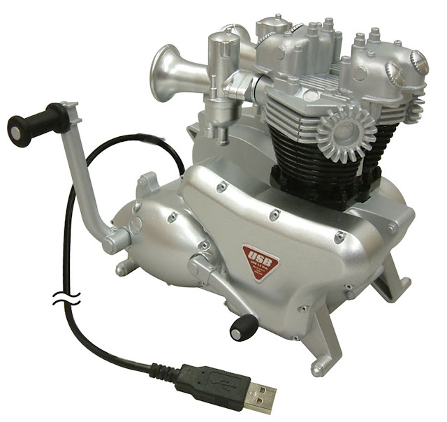 USB MOTORCYCLE ENGINE HUB - Bikers and motorcycle enthusiasts this is the USB Hub for you! 