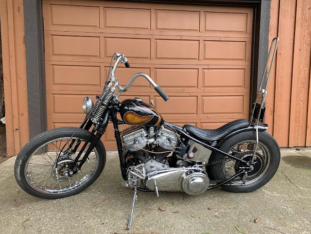 Harley Davidson Panhead By Kellan Musseau